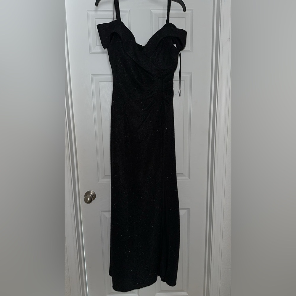 Black formal dress